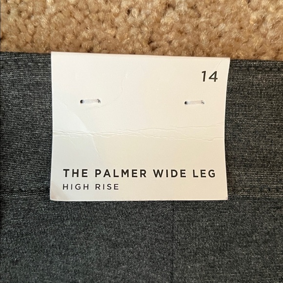 NWT LOFT The Palmer Wide Leg Trousers - Picture 9 of 12